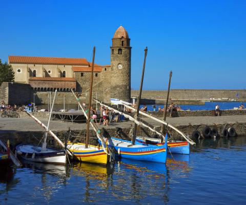 Collioure,joyau de la Méditerranée, site atypique, décor de carte postale
