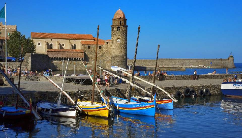 Collioure,joyau de la Méditerranée, site atypique, décor de carte postale